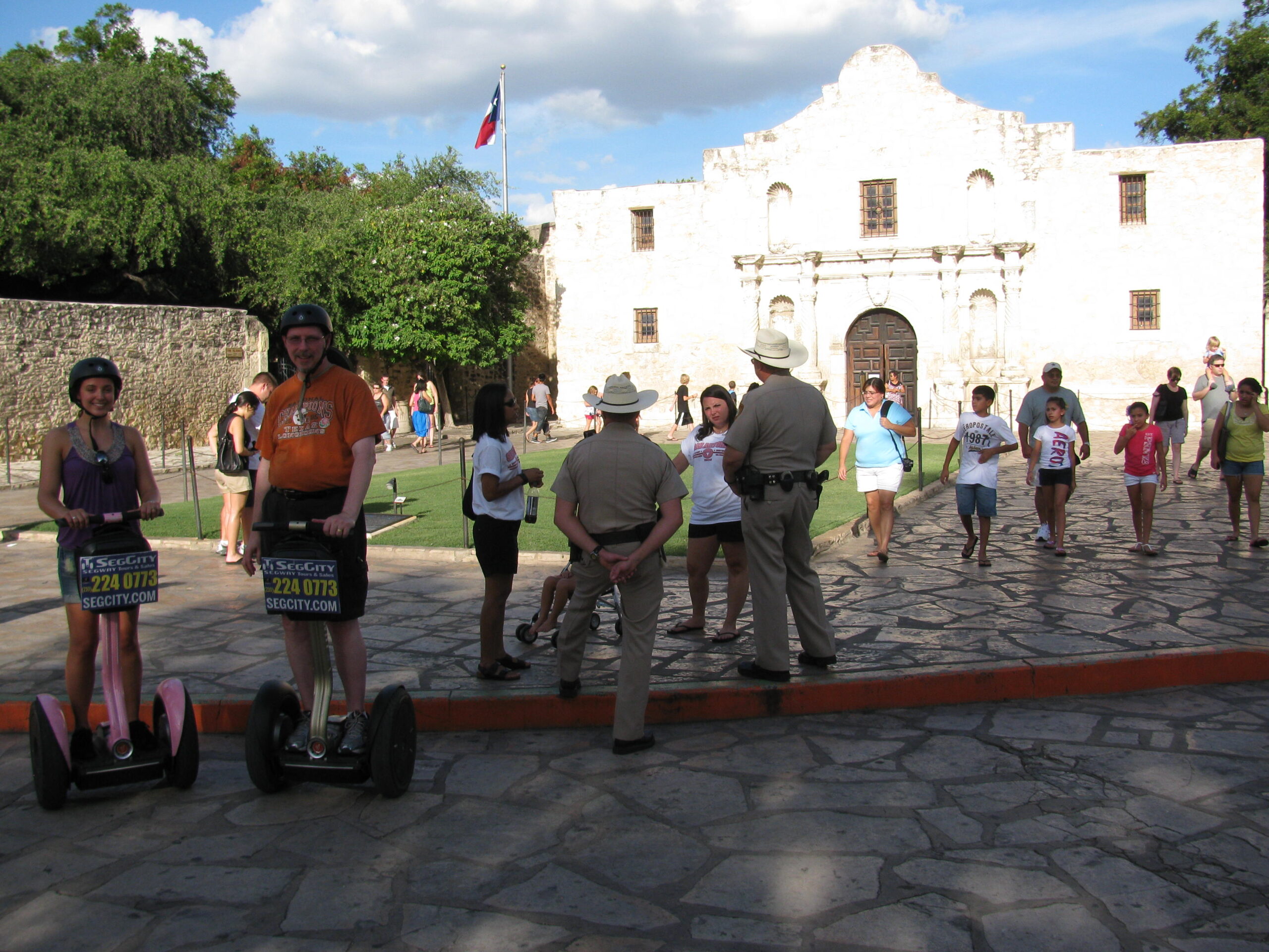 Dale Sarah Segway Tour Alamo